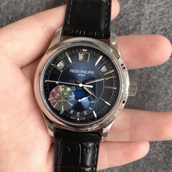 Patek Philippe Complications 5205G-013 GR Factory Stainless Steel Blue Dial