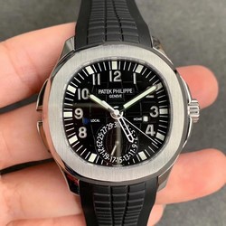 Patek Philippe Aquanaut 5164A-001 GR Factory Stainless Steel Black Dial