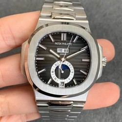 Patek Philippe Nautilus 5726/1A-001 Moonphase GR Factory Stainless Steel Strap