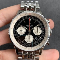 Breitling Navitimer 1 B01 AB0121211B1A1 GF Factory Black Dial