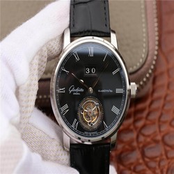 Glashutte Original Senator Excellence Tourbillon 1-94-03-04-04-04 R8 Factory V3 Black Dial