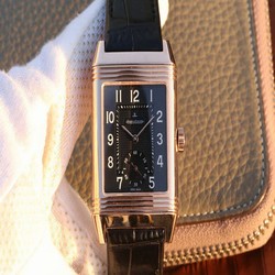 Jaeger-LeCoultre Reverso Q3732470 Rose Gold Black Dial