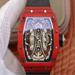 Richard Mille RM53-01 KV Factory TPT Carbon Fiber Black Strap