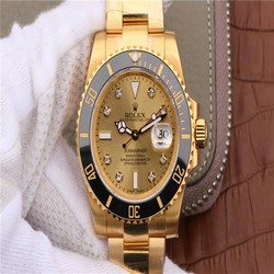 Rolex Submariner 116618 Noob Factory V7 All-Inclusive Gold