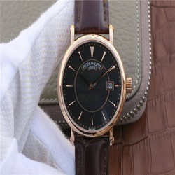 Patek Philippe Calatrava ZF Factory Rose Gold Black Dial