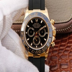 Rolex Daytona Cosmograph M116518ln-0043 JH Factory Black Dial