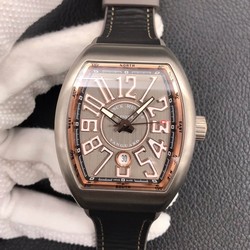 Franck Muller Vanguard V 45 SC DT TT BR 5N ZF Factory Titanium Metal