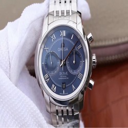 Omega De Ville 431.10.42.51.03.001 OM Factory Blue Dial