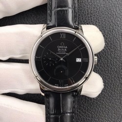 Omega De Ville 424.13.40.21.01.001 ZF Factory Black Dial