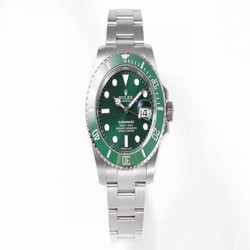 Rolex Submariner 116610LV-97200 ZF Factory Green Dial Stainless Steel Strap