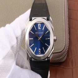 Bvlgari Octo 102429 BGO38C3SLD Dark Blue Dial