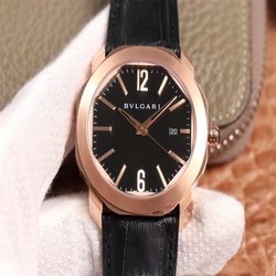 Bvlgari Octo 101963 BGOP41BGLD BV Factory Black Dial