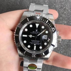 Rolex Submariner 116610LN Noob Factory V12 Black Dial