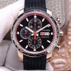 Chopard Classic Racing Mille Miglia GTS Chronograph 161293-5001 V7 Factory Black Dial