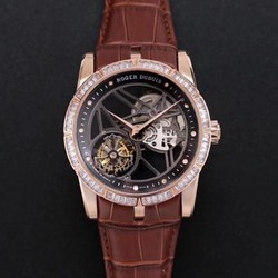 Roger Dubuis Excalibur RDDBEX0404 JB Factory V3 Rose Gold Tourbillon