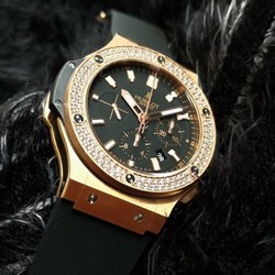 Hublot Big Bang 301.PX.1180.RX.1104 V6 Factory Rose Gold Diamond
