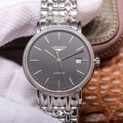 RM Factory Longines Presence L4.921.4.52.6 Stainless Steel Black Dial