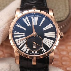 Roger Dubuis Excalibur DBEX0537 PF Factory Black Dial