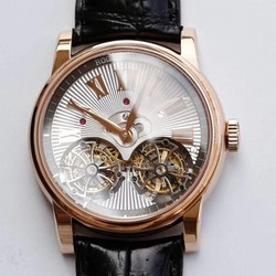 Roger Dubuis Hommage RDDBHO0562 Double Flying tourbillon JB Factory Silver Dial