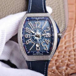 Franck Muller MEN’S Collection V45 SC DT Yachting ZF Factory Blue Dial