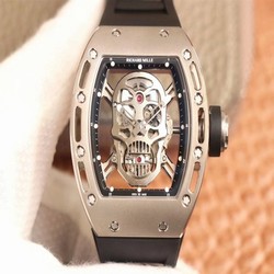 Richard Mille RM052 ZF Factory Silver Titanium Skull Dial