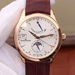 Jaeger-LeCoultre Master Calendar Q151242A Rose Gold Silver Dial