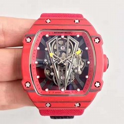 Richard Mille RM27-03 Red Forged Carbon Black Skeleton Dial