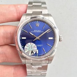 Rolex Oyster Perpetual 39 114300 JF Factory Blue Dial