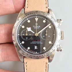 Tudor Heritage Black Bay Chrono 2018 79350-0002 ZF Factory Black Dial