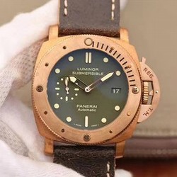 Panerai Luminor Submersible 1950 Bronzo PAM382 VS Factory V2 Green Dial