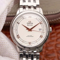 Omega De Ville Prestige 424.10.40.20.02.002 MKS Factory Silver Dial