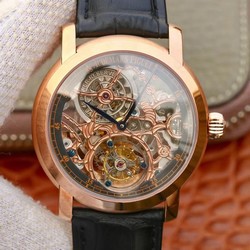 Audemars Piguet Jules Audemars Tourbillon 26357PT.ZZ.D028CR.01 18K Rose Gold Skeleton Dial